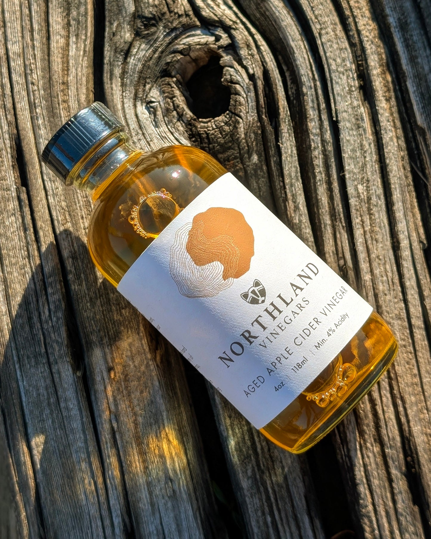 Aged Apple Cider Vinegar: 4oz