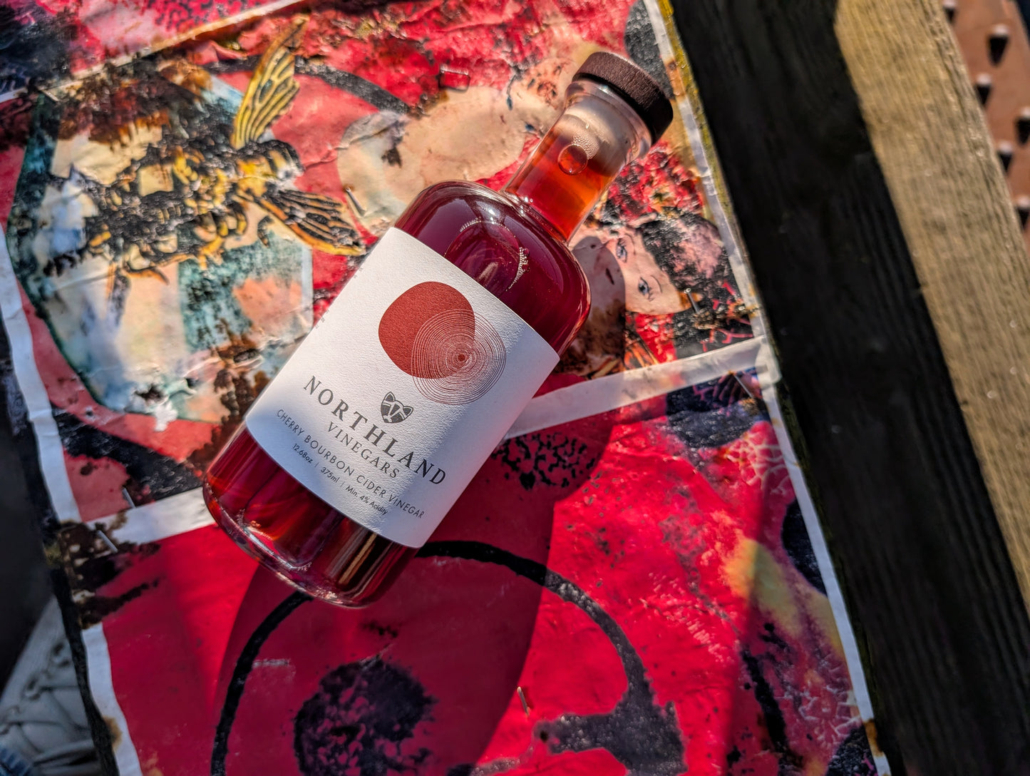 Cherry Bourbon Cider Vinegar: 12 oz