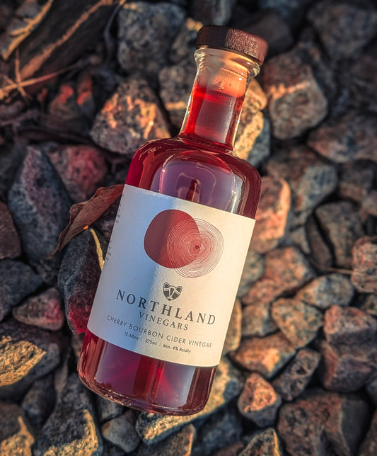 Cherry Bourbon Cider Vinegar: 12 oz