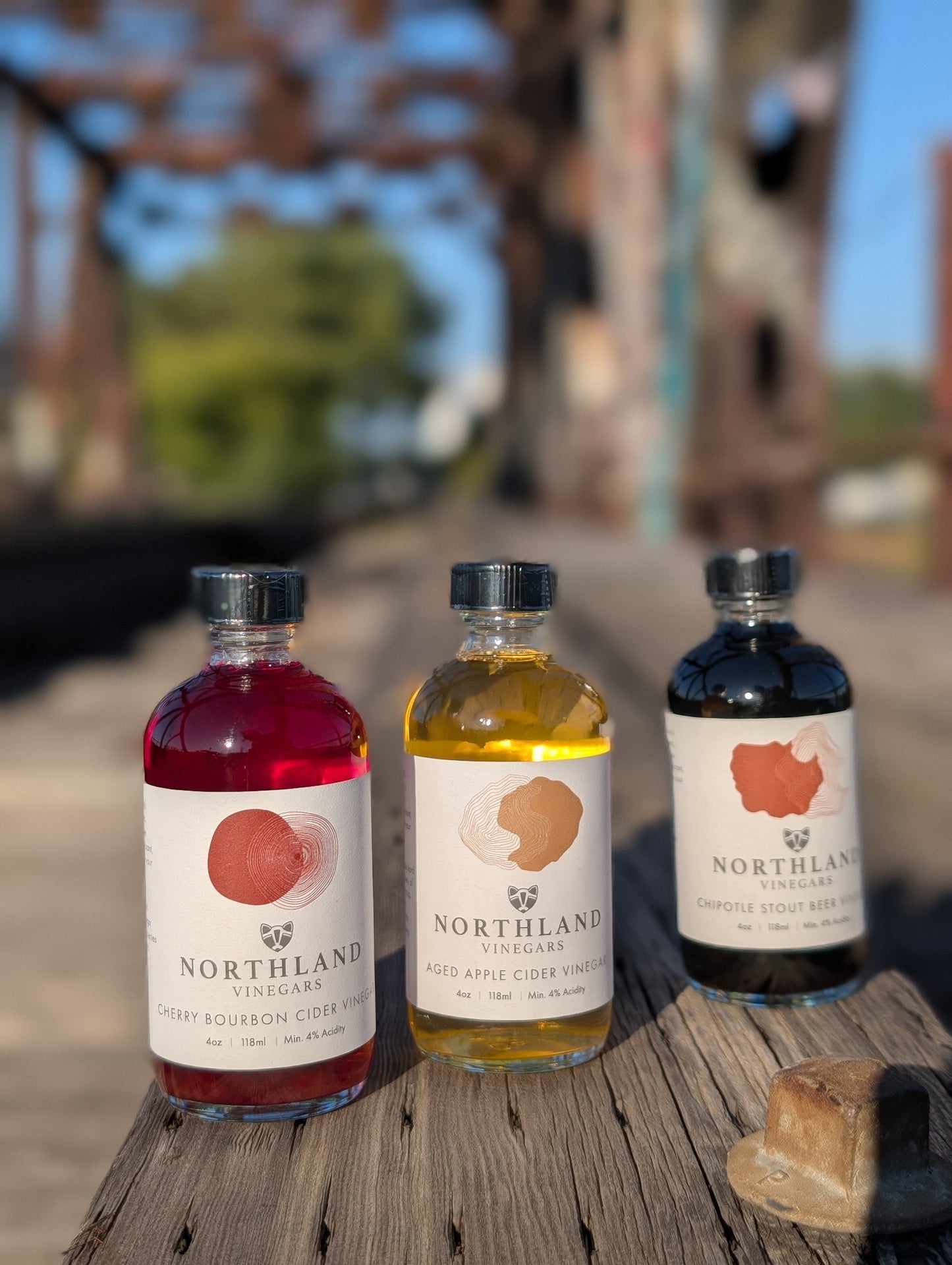 Chef Set: 3 Pack of Small Batch Craft Vinegars