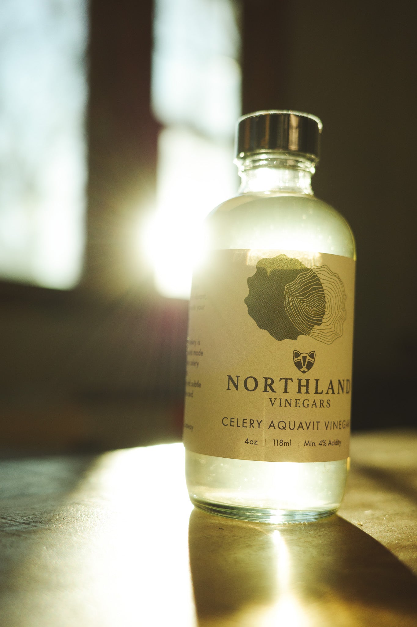 Celery Aquavit Vinegar: 4 oz